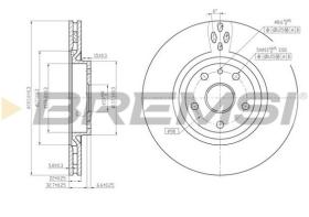 TRW CD6797V - DISCOS DE FRENO DEL. DIA.284 VENT. ALFA R GTV