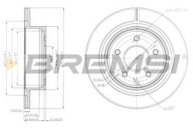 VILLAR CD7579V - DISCOS DE FRENO TRAS. DIA.292 VENT. NISSAN QASHQA
