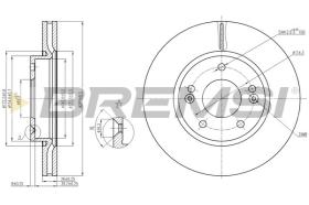 VILLAR CD7619V - DISCOS DE FRENO DEL. DIA.280 VENT. HYUNDAI TUCS
