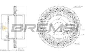 BREMSI CD7693V - DISCOS DE FRENO DEL. DIA.295 VENT. MERCED C180