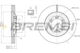 BREMSI CD8372V - DISCOS DE FRENO DEL. DIA.300 VENT. ISUZU DMAX