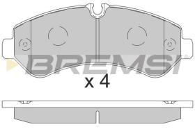 BREMSI BP3864 - PASTILLA DE FRENO MERCEDES