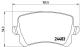 BREMBO P85109 - PASTILLA DE FRENO