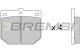 BREMSI BP2078 - JGO.PAST.FRENO FORD GRANADA FORD P100 FORD GRAN