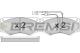 BREMSI BP2416 - JGO.PAST.FRENO IVECO DAILY IVECO GRINTA IVECO D