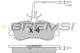 BREMSI BP2711 - JGO.PAST.FRENO CITROEN BERLINGO CITROEN XSARA P