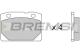 BREMSI BP2065 - JGO.PAST.FRENO LADA 1200 LADA 1300 LADA 1500 L
