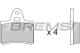 BREMSI BP2087 - JGO.PAST.FRENO CITROEN AXEL CITROEN GS CITROEN