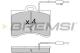 BREMSI BP2092 - JGO.PAST.FRENO CITROEN CX