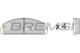 BREMSI BP2123 - JGO.PAST.FRENO MAZDA 323 MAZDA 1300 MAZDA 1400