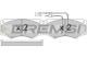 BREMSI BP2416 - JGO.PAST.FRENO IVECO DAILY IVECO GRINTA IVECO D