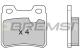 BREMSI BP2418 - JGO.PAST.FRENO OPEL ASTRA OPEL CALIBRA OPEL KAD